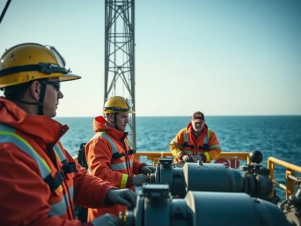 Jak wygląda praca na platformie wiertniczej? Odkryj codzienność w ekstremalnych warunkach